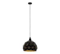 Eglo Roccaforte Lampadario a 1 luce, lampada a sospensione in