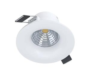EGLO - SALICETO LAMPADA LED DA INCASSO IN ALLUMINIO BIANCO 6W DN. 88 MM. 4000K 450LM 98245
