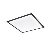 Plafoniera Moderna Salobrena 1 Alluminio Nero Led Integrato 33W