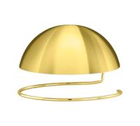EGLO Schermo decorativo antiriflesso, accessorio per lampadine G95, diffusore in acciaio ottone lucido, diametro 9,7 cm