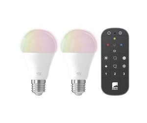 `Eglo - Set Of 2X E27 A60, Remote Control - Rgb + Tw - Zigbee, Blue... ACC NUOVO