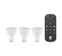 Eglo Lampadine LED GU10 connect.z Set da 3 Smart ZigBee, controllo app/Alexa, dimmerabili RGB 4,5W