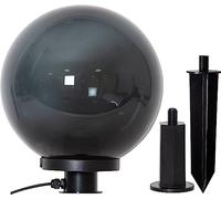 Eglo Spotlight Monterolo Smoke Black H: 34 cm Ø: 30 cm con cavo + spina IP44