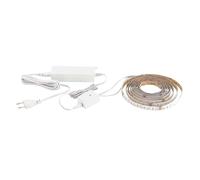 Eglo Striscia di Led connect 5 m Stripe-c, striscia luminosa Smart | Home, striscia RGB autoadesiva e accorciabile, plastica, bianco, dimmerabile, toni bianchi e colori regolabili