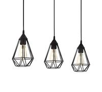 EGLO Lampada a sospensione Tarbes 79 cm nera 94189