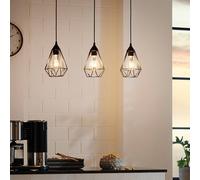 EGLO Lampada a sospensione Tarbes 79 cm nera 94189