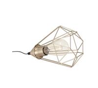 Eglo lampada da tavolo Tarbes, lampada vintage a 1 fiamma in stile