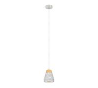 Eglo Tarega Lampadario, lampada a sospensione a 1 luce, lampada per la sala