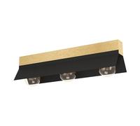Eglo Tarrafo, lampada da soffitto a 3 luci, illuminazione nature a soffitto