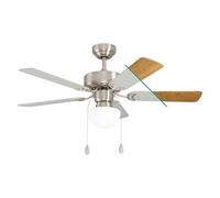 Ventilatore soffitto Eglo 35074 CADIZ Nickel