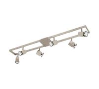 Eglo Zeraco lampada da soffitto LED, plafoniera a 6 luci, faretto