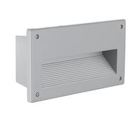 Eglo ZIMBA Faretto a Incasso, Argento/Bianco, 22.7 x 12.7 x 13 cm