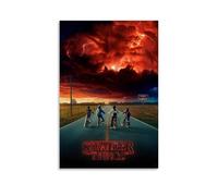 EGLOBICH Poster decorativo su tela Stranger Things S1 Boys, 30 x 45 cm, senza cornice, motivo: Stranger Things S1 Boys