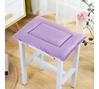 EGLUCK Cuscino antiscivolo per sgabello per studenti Cuscino per sedile ispessito invernale Cuscino per sgabello piccolo rettangolare per uso domestico con fibbia elastica