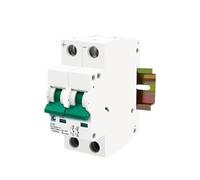 EGMEWDGF Interruttore Automatico DC 1000V 6A 10A 16A 20A 25A 32A 40A 50A 63A a 2 Poli Mcb for Il Sistema di interruttori fotovoltaici FV(6 Years)