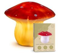 EGMONT - Veilleuse champignon moyen rouge