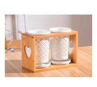 EGNIAN Portaposate Scolaposate,Ceramica Portaposate Pratico- per Il lavello della Porta Posate,Bacchette,cucchiai,spatole,scolapiatti da Cucina con Scomparto Staccabile on Base Drenante