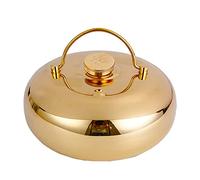 EGNIAN Rame Borsa dell'Acqua Calda da con Maglia,Borsa dell'Acqua Calda in Rame,Borsa dell'Acqua Calda per alleviare Il Dolore fisiologico di Donne,Collo,Strumenti di Riscaldamento sicuri