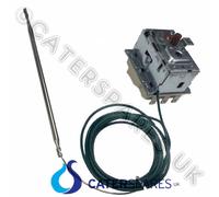 Ego 55.33555.010 Friggitrice Alto Limite Sicurezza Termostato 3 Palo Parte Lunga