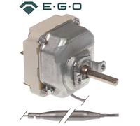 EGO 55.34035.110 Termostato 3-polig Sonda Ø 6x117mm 3NO 95-188°C 23mm Sopra