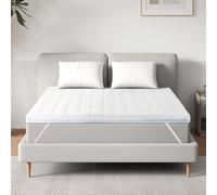 EGO HOME Coprimaterasso 120 x 200 cm, altezza 7 cm, con memory foam di taglio a 7 zone, certificato Öko-TEX, 120 x 200 cm, per letto a molle, materassi e divano-letto