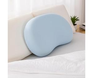 EGO HOME Cuscino in memory foam 65 x 40 cm contro il dolore al collo - Cuscino ergonomico per cervicale, cuscino 40 x 65 cm, cuscino cervicale per chi dorme sul fianco, per chi dorme sulla schiena