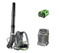 EGO LB 6000 E - Soffiatore a zaino Kit PROMO - Batteria 10 Ah + Caricabatteria Rapido