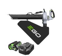 EGO LV 5004E - Kit Aspiratore/Soffiatore 45 L - Include Batteria 5 Ah + Caricatore