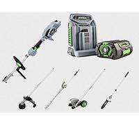 EGO MHSC2002E - Set di attrezzi multifunzione, con unità di azionamento e vari accessori