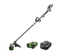 EGO Power+ ST1521S - Tagliafili da 15 pollici con POWERLOAD e fibra di carbonio con albero spaccato Weed Wacker, batteria da 2,5 Ah e caricabatterie inclusi
