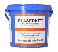 Ego SB 11- Stucco professionale per finestra, secchio di plastica da 5 kg, stucco per riparazione del legno