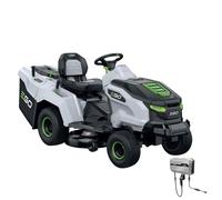 EGO TR 3801 E-B - Trattorino T6 Scarico Posteriore e Caricabatteria Rapido