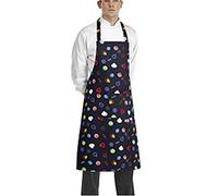 EGOCHEF Grembiule con pettorina e tascone 100% cotone (Bon Bon)