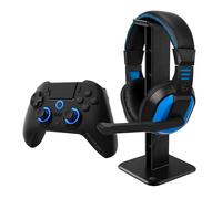 EgoGear - SBP30 Gaming Pack - Controller Bluetooth RGB per PS4/PS3/PC + supporto e cuffie da gioco