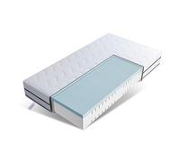 EGOHOME Materasso 140 x 200 cm di altezza, 16 cm, H2-7 zone, in schiuma fredda con memory foam, certificato Öko-TEX, elastico a punto, delicato sulla schiena, morbido rivestimento con nuvole