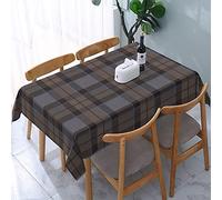 EgoMed Tovaglie, Tovaglia Lavabile per Cucina Sala da Pranzo Decor Festa all'aperto 137X183 CM Outlander Fraser Tartan Plaid