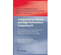 Egon Krause Computational Science and High Performance Comput (Copertina rigida)