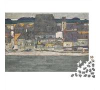 Egon Schiele Puzzle arte Da 1000 Pezzi, Puzzles museo Per Adulti, dipinto Impossible Rompicapo, Gioco Di Abilità Colorato, Regalo Per Le Vacanze O Per Il Compleanno