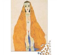Egon Schiele Rompicapo Adulti, 1000 Pezzi Classici, Puzzles museo Giochi Rilassamento E Intelligence, Puzzle opere d'arte famose nel mondo Per Gioco Familiare, Regalo Per Amore E Amico