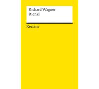 Egon Voss Richa Rienzi, der Letzte der Tribunen: Große tragische Ope (Tascabile)