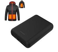 Egosy Powerbank Batteria Esterna con Caricabatterie per Felpa con Cappuccio riscaldata con Gilet Giacca Ricaricabile ai polimeri di Litio