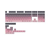 EGRMZ 136 Chiave PBT a Doppio tiro Stampa KeyCaps retroilluminato Compatibile con tastiere meccaniche in Stile MX per 108 96 87 80 84 68 68 64 61 Layout Chiave(Blackberry-OEM Side)
