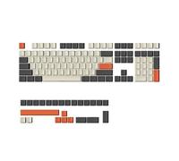 EGRMZ 136 Chiave PBT a Doppio tiro Stampa KeyCaps retroilluminato Compatibile con tastiere meccaniche in Stile MX per 108 96 87 80 84 68 68 64 61 Layout Chiave(Big Carbon)
