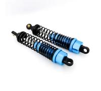 EGRMZ 2pcs 95 mm Shock Metal Shock Amorber 06002 06062 Compatibile con 1 10 RC Off Road Buggy Short Modelli 106004 166004 94106 94107 94166 94155 S345 Parti di sostituzione(2pc blue)
