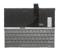 EGRMZ Air 12. 5 Tastiera Inglese Compatibile con Laptop con Colore Argento retroilluminato Modello 9ZND6BV001 NSKY10BV01 Parte di Sostituzione