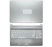 EGRMZ Copertina Posteriore LCD Compatibile Bezel PALMREST Case di Fondo per la Custodia Inferiore da 15 gW 15s-GG TPN-C151 Modelli di Laptop L52012-001 L52007-001 Parte di Sostituzione(AC Cover)