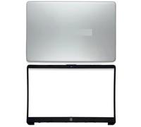 EGRMZ Copertina Posteriore LCD Compatibile Bezel PALMREST Case di Fondo per la Custodia Inferiore da 15 gW 15s-GG TPN-C151 Modelli di Laptop L52012-001 L52007-001 Parte di Sostituzione(AB Cover)