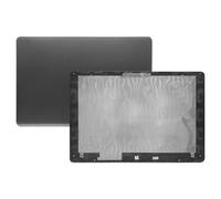 EGRMZ Copertina Posteriore LCD Compatibile Bezel PALMREST Custodia Inferiore con Cerniera della Tastiera per 15s FQ 15S FR 15S EQ 15 EF 15 15 Modelli DY TPN Q222 Q230 in Argento(A Black)