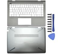 EGRMZ Copertura Anteriore del Coperchio Posteriore LCD Compatibile Custodia Inferiore Palmrest per Parti Laptop da 14 BF 14-bf116tx 932296-001 930593-001(CD Cover)
