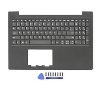 EGRMZ Custodia per Laptop Compatibile Palmrest con Tastiera statunitense per V13015 V13015IKB V33015 Notebook(No Fingerprint)